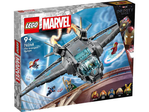 Lego Super Heroes Marvel 76248 Il Quinjet degli Avengers