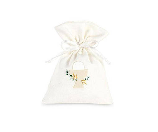 Cupido 12 Pezzi Sacchetto Avorio Comunione 100X140
