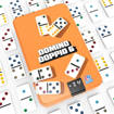 Spin Master - Eg Classici Domino Da Viaggio, In Confezione Metallo 6066798