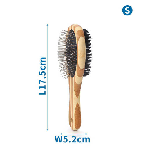 Nobleza Spazzola doppia in bambù L17.5*W5.2cm