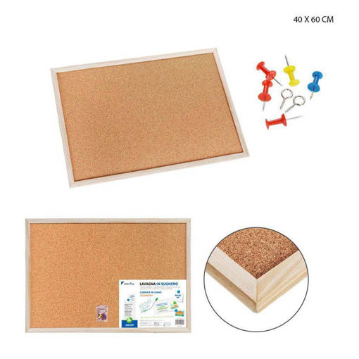 Pryma Lavagna Sughero 60X40Cm 0122454