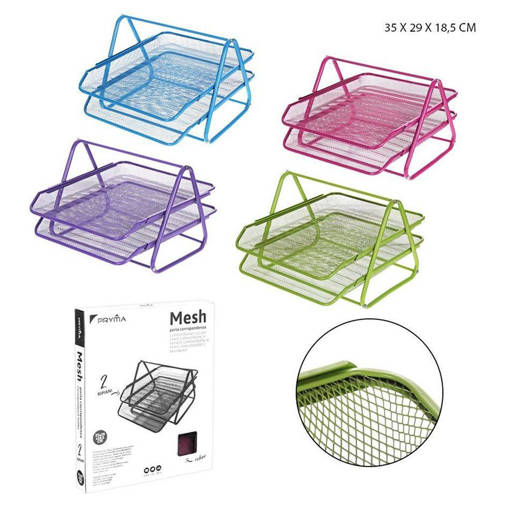 Pryma P/Corrispondenza Met. 2Piani 35X29X18.5Cm 0210719