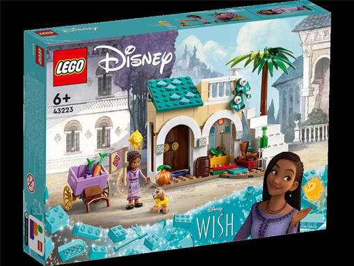 Lego Disney Princess 43223 Asha nella Città di Rosas