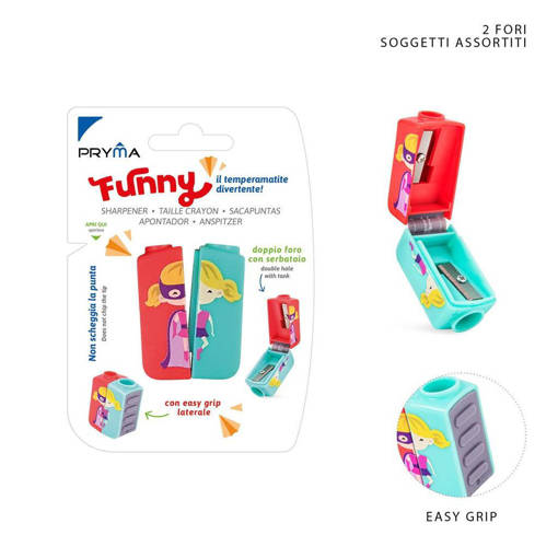 Pryma Temperino Funny 2Fori Two Faces Bl. 0223247