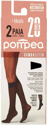 Pompea Gb20X2 Ideale Nero Taglia Unica
