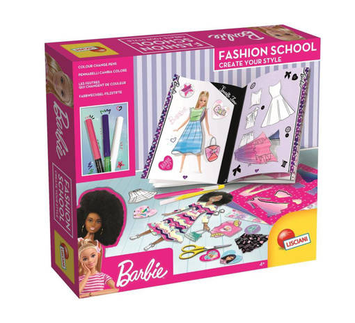 Lisciani - Giochi Creativi - Barbie Fashion School - Create Your Style 86023