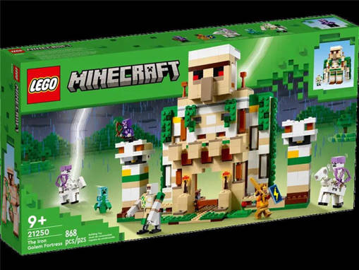 Lego Minecraft 21250 La Fortezza del Golem di ferro