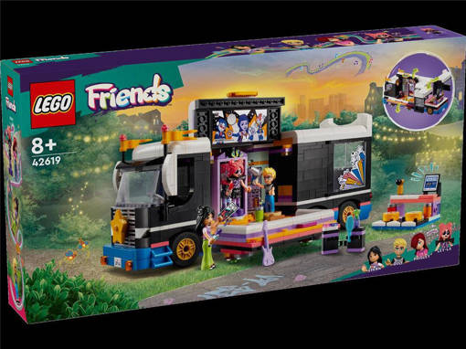 Lego Friends 42619 Tour Bus delle pop star