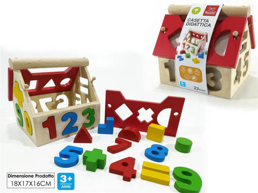 GT - Casetta Didattica C/Formine Legno 539716