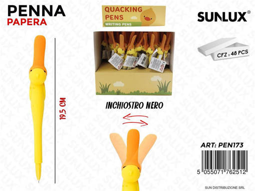 Sunlux - Esp. Penna Nera Papera Fless. 19.5Cm /Pz Da 48** 7176251