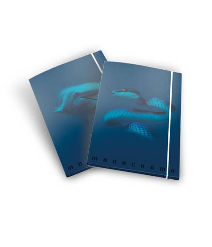 Pigna - Monocromo Blue - Cartella 3 Lembi Dorso 1,2 0232662_3L