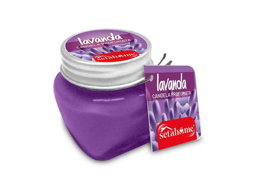 Seta Blu Candela Balm Jar 60Gr Lavander