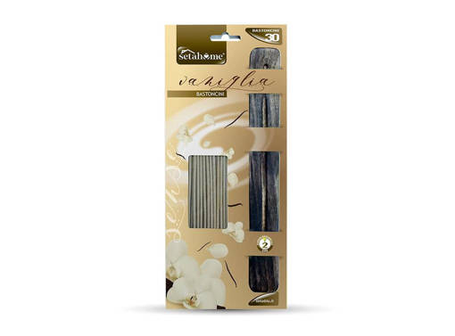 Seta Blu Bastoncini Incenso Cf 30Pz Vanilla