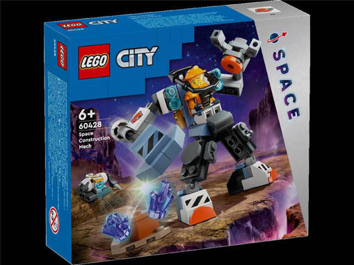 Lego City Space 60428 Mech di costruzione spaziale