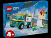 Lego City Great Vehicles 60403 Ambulanza di emergenza e snowboarder