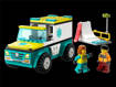 Lego City Great Vehicles 60403 Ambulanza di emergenza e snowboarder