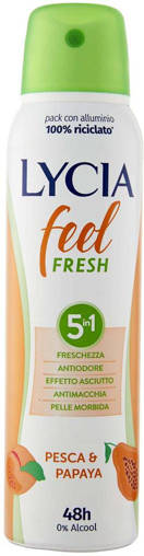 Lycia Spray Feel Fresh Pesca&Papaya  ml 150