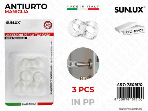 Antiurto Per Maniglia Trasp. In Pp 3Pcs /Pz Da 12**