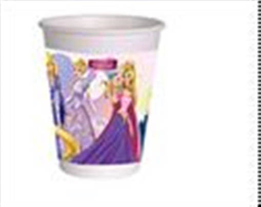 Bicchieri Carta Princess Toon Compostabili Ml 255 Cf 8