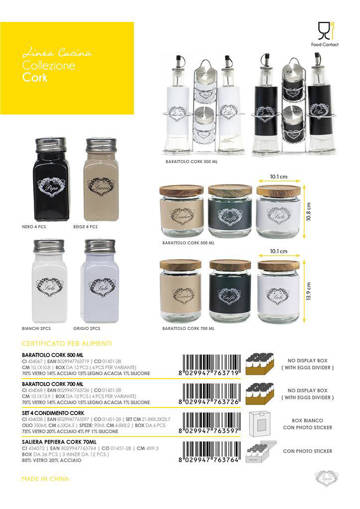 Zambetti Barattolo Cork 700 ml