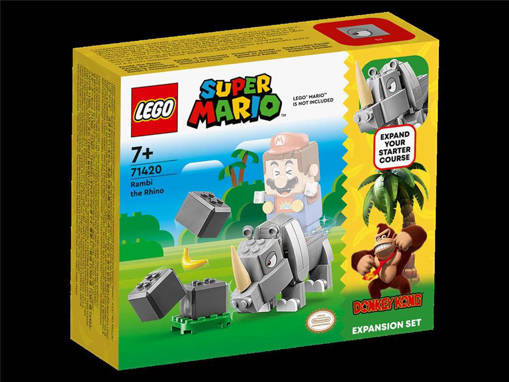 Lego Super Mario 71420 Pack di espansione Rambi il rinoceronte