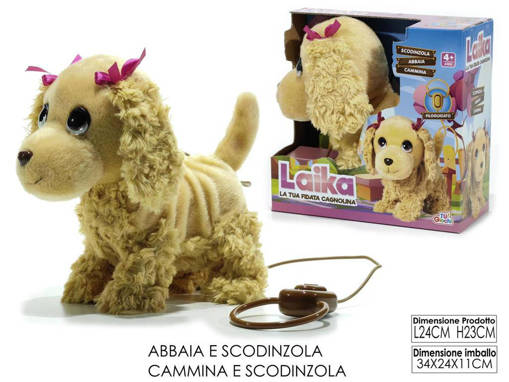 GT - Cagnolino Laika Filoguidato H23Cm 720518