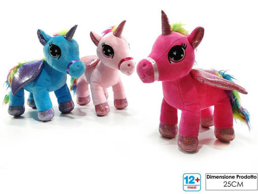 Morbidosi-Unicorno H28Cm 3Ass