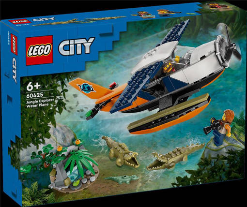 Lego City Exploration 60425 Idrovolante dell’Esploratore della giungla