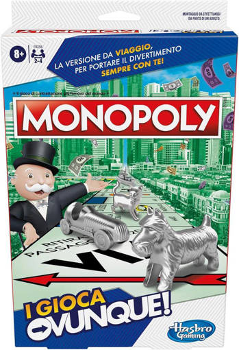 Hasbro - Games - Monopoly I Gioca Ovunque F8256IC0