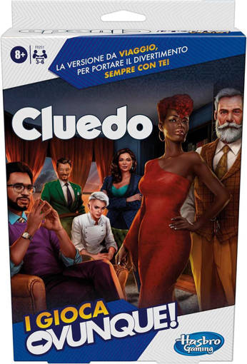 Hasbro - Games - Cluedo I Gioca Ovunque F8251IC0