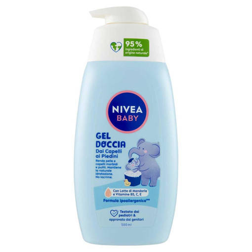 NIVEA BABY DET.500ML CORPO&CAPELLI      