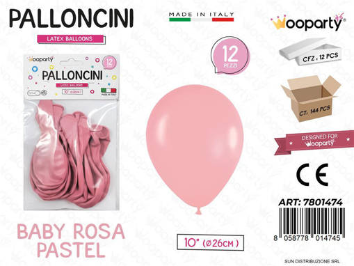 PALLONCINI BABY ROSA