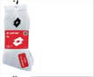 Lotto calza spugna unisex 43/46, 4 Paia, Bianco