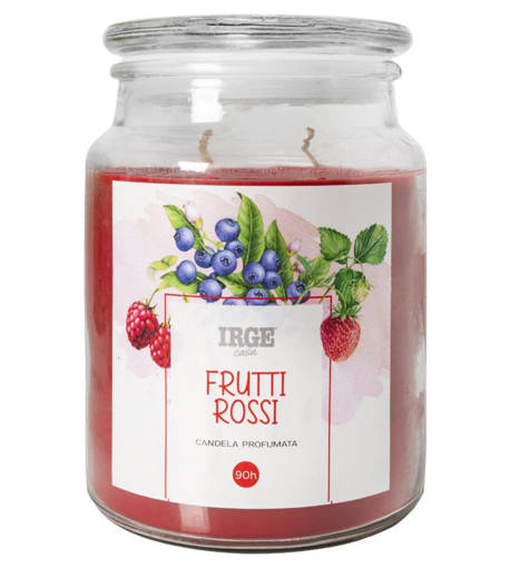 IRGE GIARA CANDELA FRUTTI ROSSI 510GR