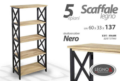 Edt/Scaffale A 5 60*33*137Cm  Edt-737893