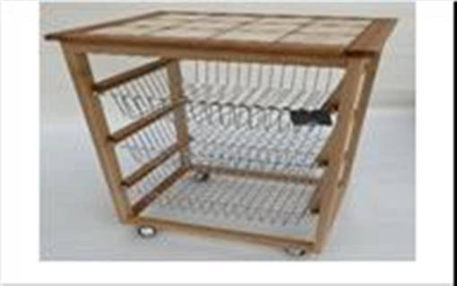 Legno Line Carrello Legno Rio Col. Naturale   2117