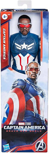 Hasbro - Capitan America Brave New World - Cap Nwo Titan Hero Sw Cap F92765L0