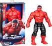Hasbro - Capitan America Brave New World - Cap Dlx Titan Hero Hulk Rosso F92995L0