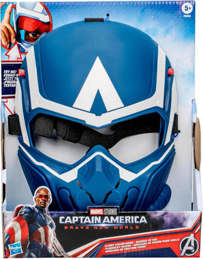 Hasbro - Capitan America Brave New World - Cap Nwo Cap Maschera Elettronica F93035L0