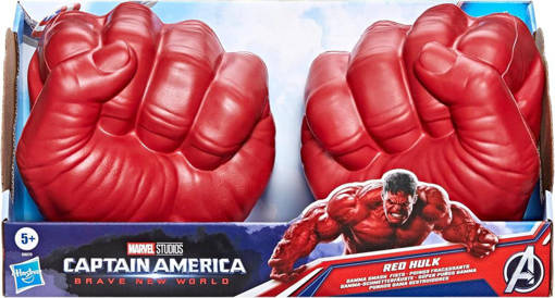 Hasbro - Capitan America Brave New World - Cap Nwo Pugni Di Hulk Rossi G00705L0