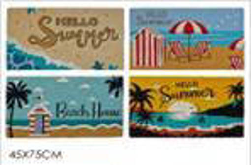 TAPPETO ESTIVO 45X75 4ASS