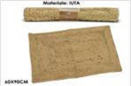 TAPPETO RETT. 60X90CM IN IUTA