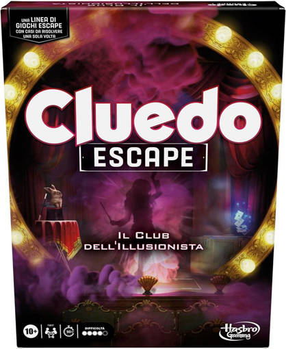 Hasbro - Games - Cluedo Escape Il Club Dell'Illusionista F8817103