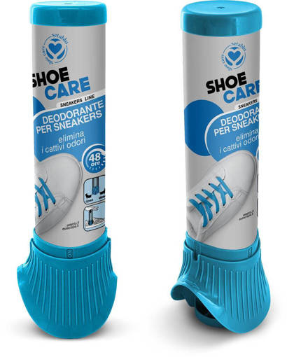 Seta Blu Deodorante Scarpe Sport 48H