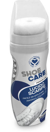 Seta Blu Lucido Scarpe 75Ml Bianco