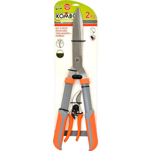 Kit 2 Pz Potatura Tagliasiepe + Forbici