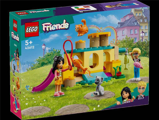 Lego Friends 42612 Avventure nel parco giochi dei gatti