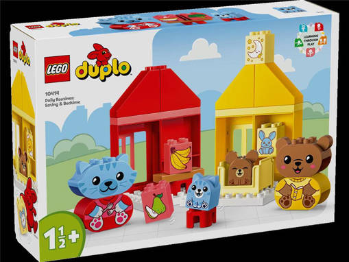 Lego Duplo My First 10414 Attività quotidiane: mangiare e andare a letto