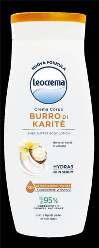 LEOCREMA crema corpo Fluida Karitè 250ml