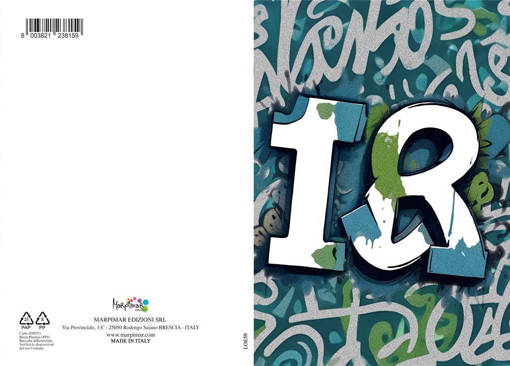 Marpimar - 18 Anni Colorati Foil Olografico LOE59